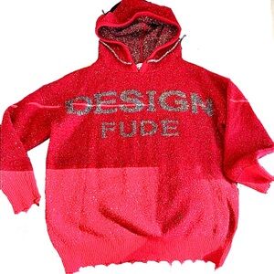 Ananu Glitter Sweater – Size S (Oversized) – Brand New – Statement Piece